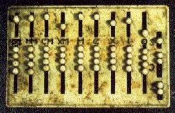 The Roman abacus was the first computing device to provide five fixed decimal orders