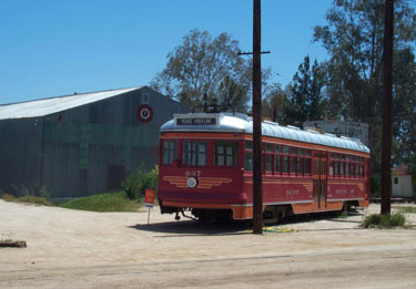 Pacific Eledctric Car No. 637 at Orange Empire Railway Museum (Richard Boehle photo)